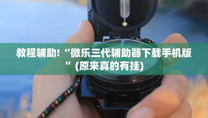 教程辅助!“微乐三代辅助器下载手机版”(原来真的有挂)