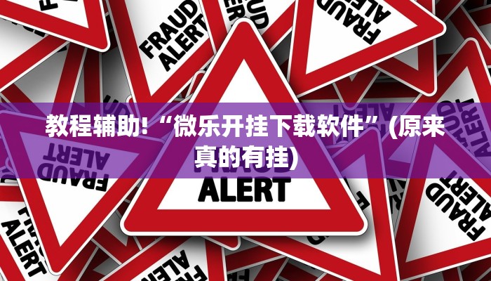 必看教程“微乐开挂神器”(原来真的有挂)