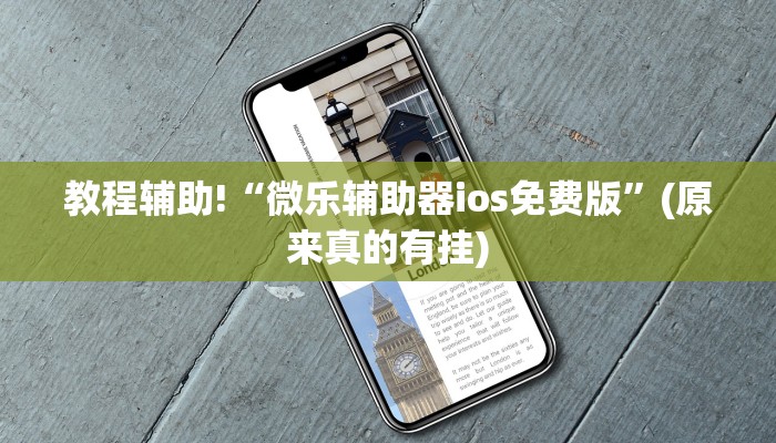 教程辅助!“微乐辅助器ios免费版”(原来真的有挂)