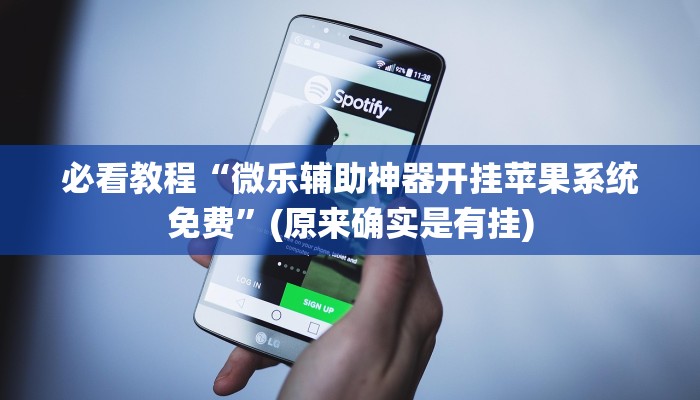 必看教程“微乐辅助神器开挂苹果系统免费”(原来确实是有挂)