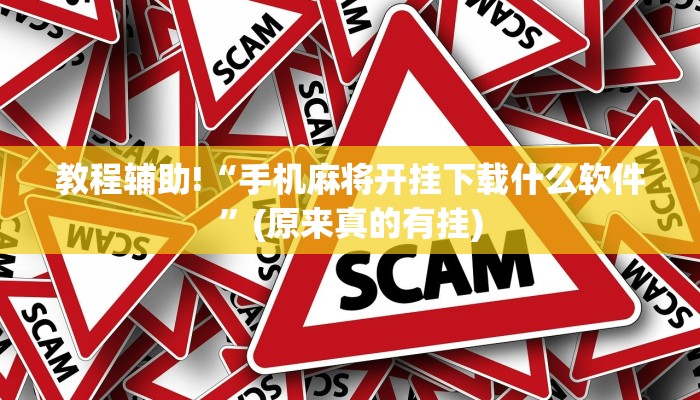 教程辅助!“手机麻将开挂下载什么软件”(原来真的有挂)