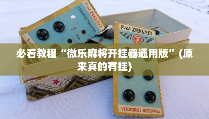 必看教程“微乐麻将开挂器通用版”(原来真的有挂)