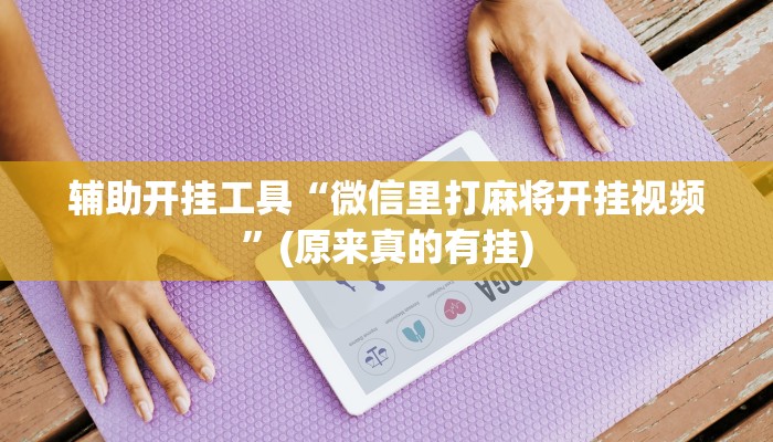 实测辅助”功夫麻将开挂神器”(原来确实是有挂)