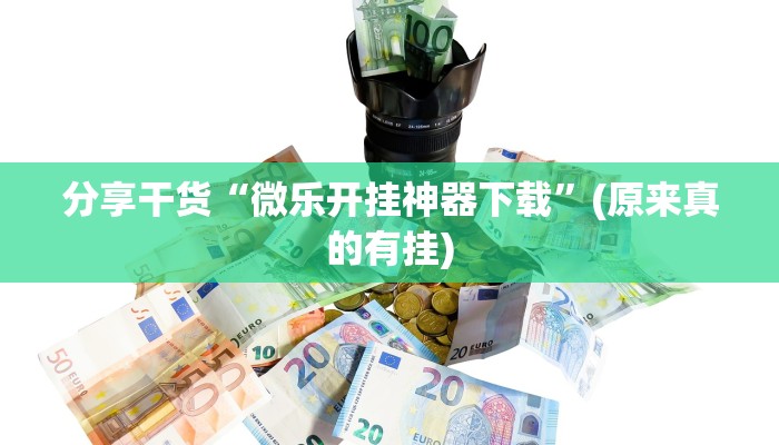 分享干货“微乐开挂神器下载”(原来真的有挂)