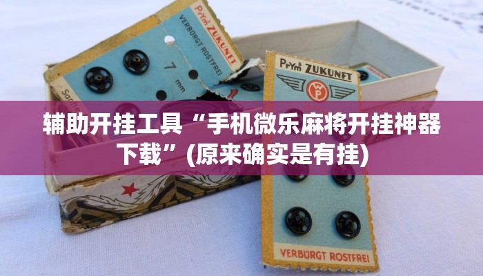 辅助开挂工具“手机微乐麻将开挂神器下载”(原来确实是有挂)