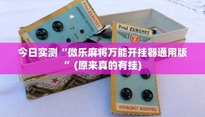 今日实测“微乐麻将万能开挂器通用版”(原来真的有挂)