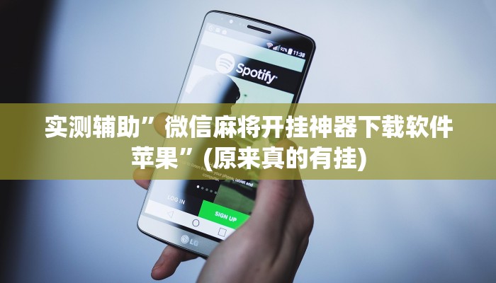 实测辅助”微信麻将开挂神器下载软件苹果”(原来真的有挂)