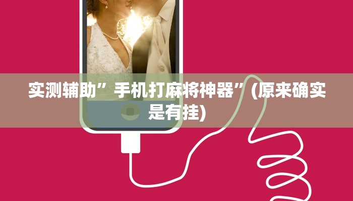 实测辅助”手机打麻将神器”(原来确实是有挂)