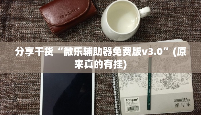分享干货“微乐辅助器免费版v3.0”(原来真的有挂)