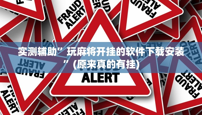辅助神器“功夫川麻辅助器!专业师傅带你一起了解(确实有挂)