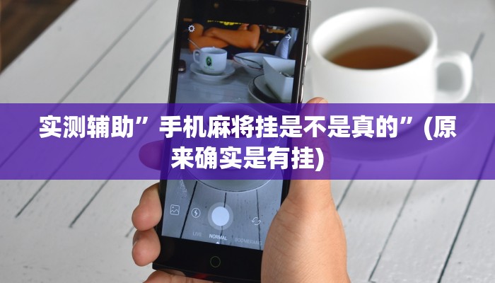 实测辅助”手机麻将挂是不是真的”(原来确实是有挂)