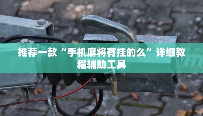 推荐一款“手机麻将有挂的么”详细教程辅助工具