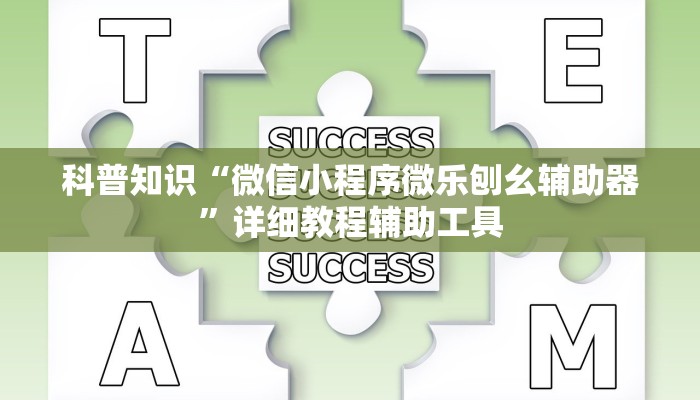 科普知识“微信小程序微乐刨幺辅助器”详细教程辅助工具