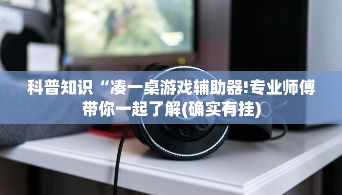 科普知识“凑一桌游戏辅助器!专业师傅带你一起了解(确实有挂)