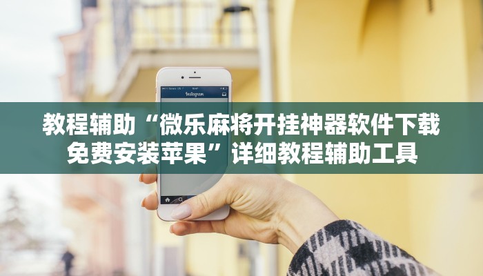 教程辅助“微乐麻将开挂神器软件下载免费安装苹果”详细教程辅助工具