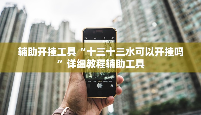 辅助开挂工具“十三十三水可以开挂吗”详细教程辅助工具