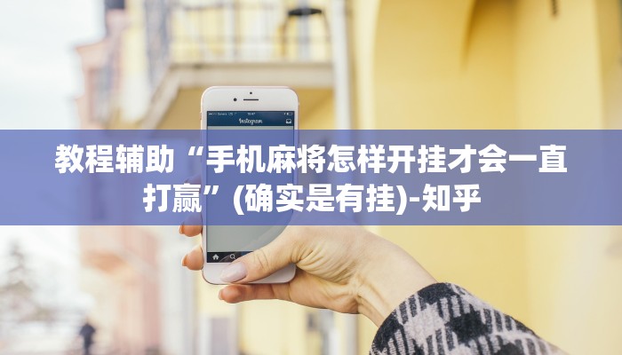 教程辅助“手机麻将怎样开挂才会一直打赢”(确实是有挂)-知乎