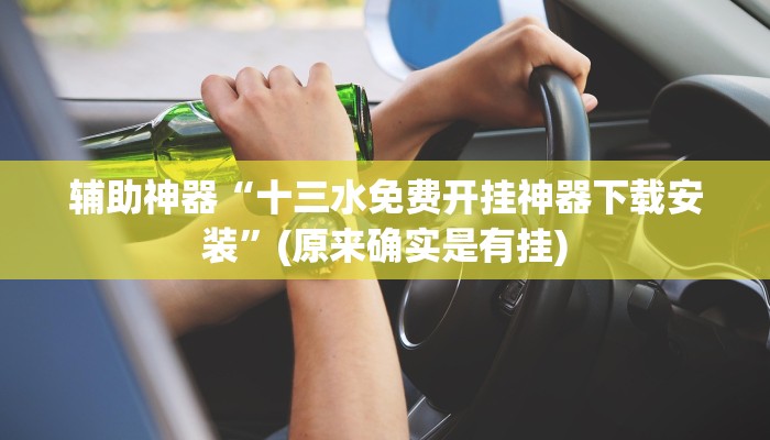 辅助神器“十三水免费开挂神器下载安装”(原来确实是有挂)