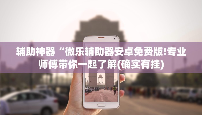 辅助神器“微乐辅助器安卓免费版!专业师傅带你一起了解(确实有挂)