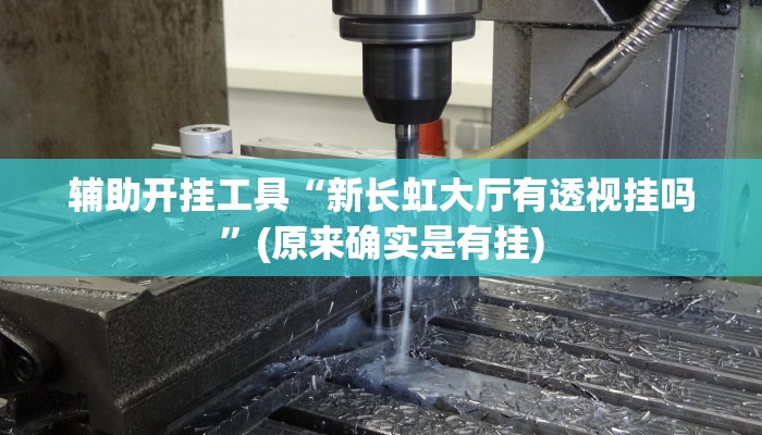 辅助开挂工具“新长虹大厅有透视挂吗”(原来确实是有挂)
