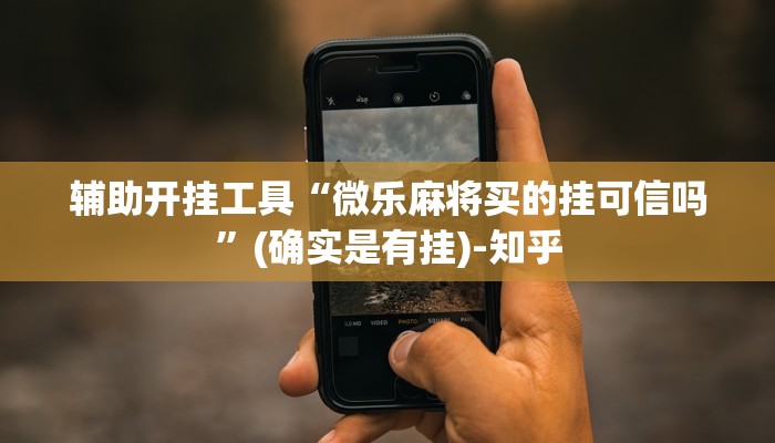 辅助开挂工具“微乐麻将买的挂可信吗”(确实是有挂)-知乎