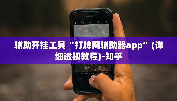 辅助开挂工具“打牌网辅助器app”(详细透视教程)-知乎