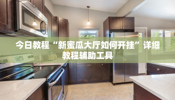 今日教程“新蜜瓜大厅如何开挂”详细教程辅助工具