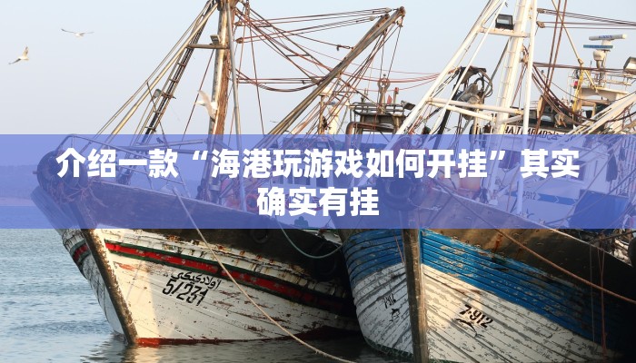 介绍一款“海港玩游戏如何开挂”其实确实有挂