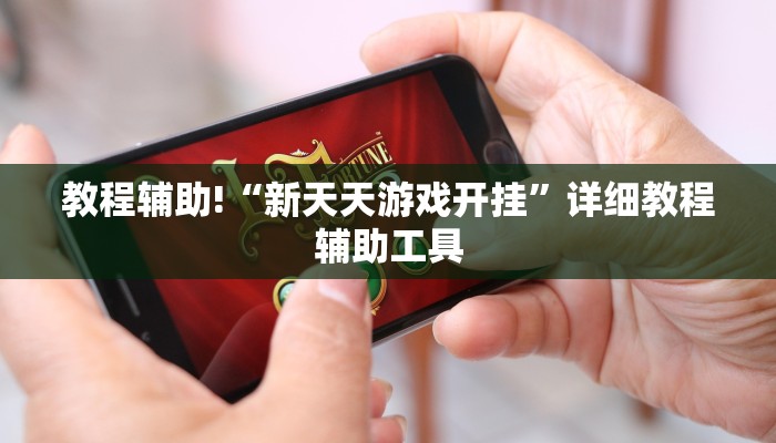 教程辅助!“新天天游戏开挂”详细教程辅助工具